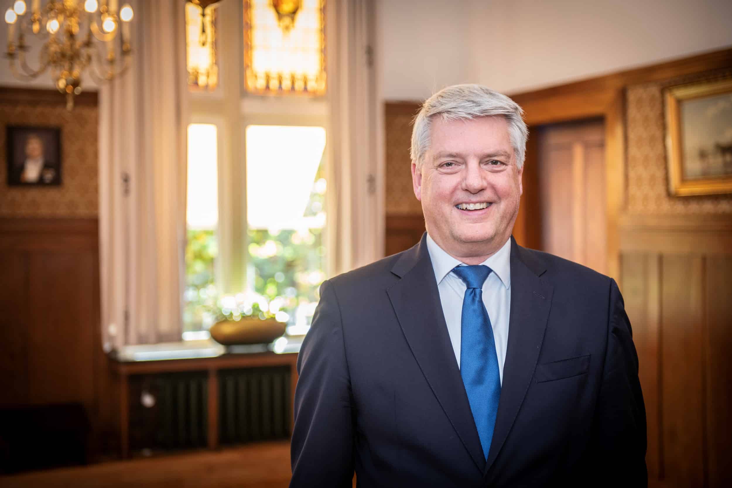 Wethouder Theo Alkemade van de gemeente Noordwijk